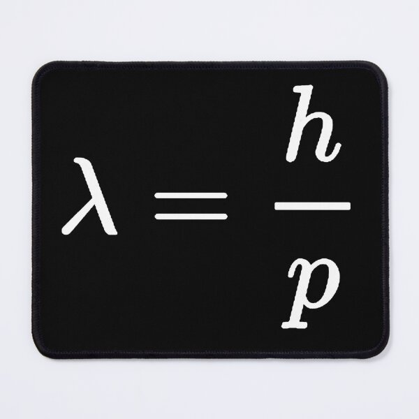 Item preview, De Broglie wavelength, fundamentals of quantum physics designed and sold by NoetherSym.