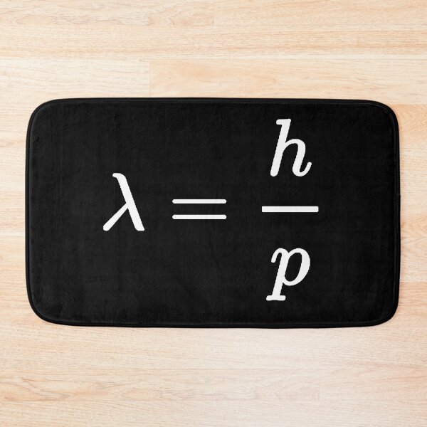 Item preview, De Broglie wavelength, fundamentals of quantum physics designed and sold by NoetherSym.
