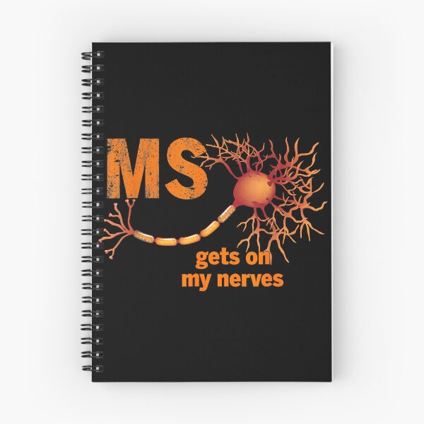 Item preview, MS Get On My Nerves Multiple Sclerosis Awareness designed and sold by EmilieWebeEW.