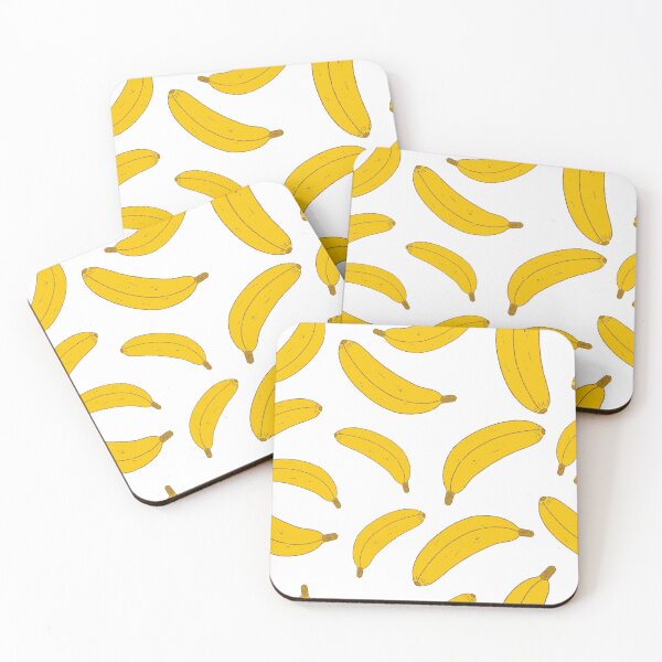 Item preview, Hand drawn banana pattern designed and sold by lizafaitho.