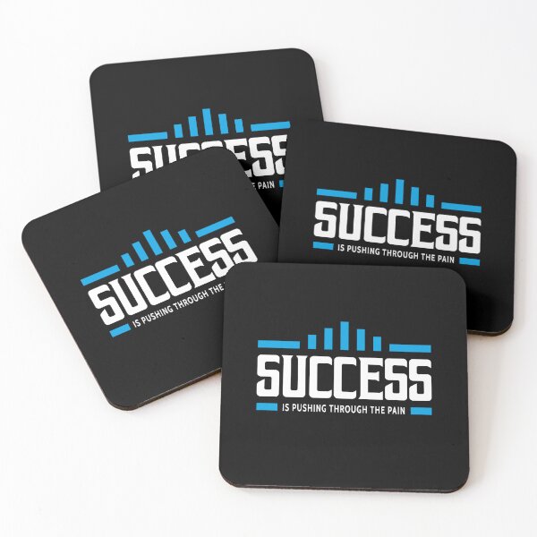 Item preview, Success is pushing through the pain_B for daily motivation designed and sold by TheLuckyShirts.