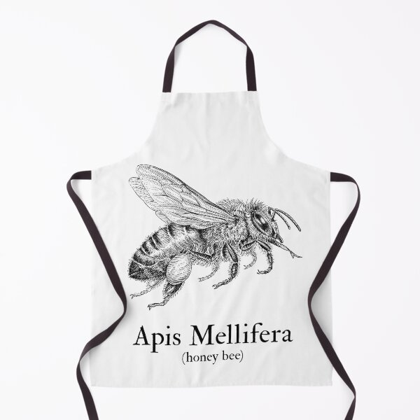 Item preview, Apis Mellifera the Honey Bee in black designed and sold by WestIndigo.