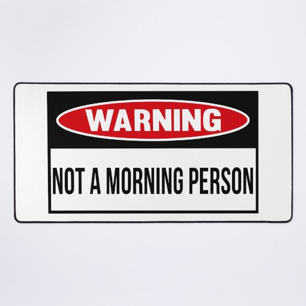 Item preview, Not a morning person designed and sold by looking4barrels.
