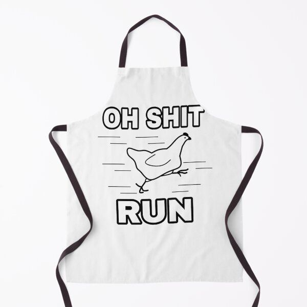 Item preview, running chicken meme designed and sold by KHAFiT.