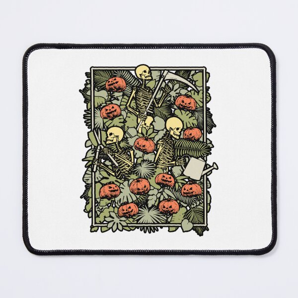 Item preview, Halloween Pumpkin Skeleton Gardener Fall Garden Gardening designed and sold by GrandeDuc.
