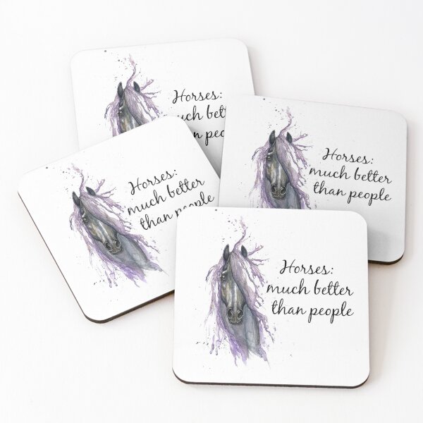 Item preview, Horses much better than people, Funny gifts designed and sold by Zohaa45.