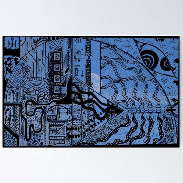 Item preview, Blue Moon Program 67oZxmL//%-90° designed and sold by createVisions.