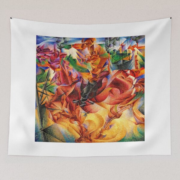 Item preview, Elasticity by Umberto Boccioni - digital enhancement designed and sold by NickoPrints.