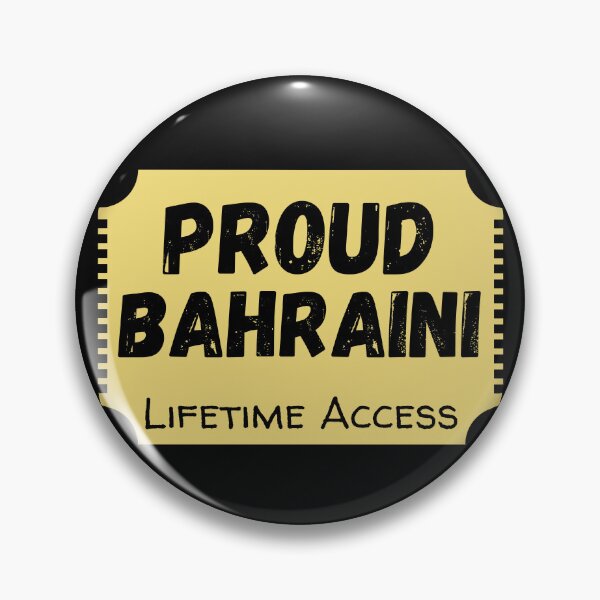 Item preview, Proud Bahraini designed and sold by ArabicMerch.