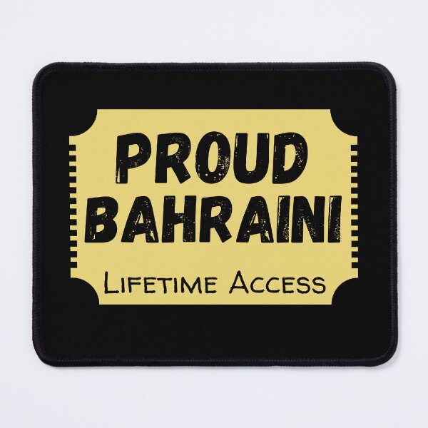 Item preview, Proud Bahraini designed and sold by ArabicMerch.