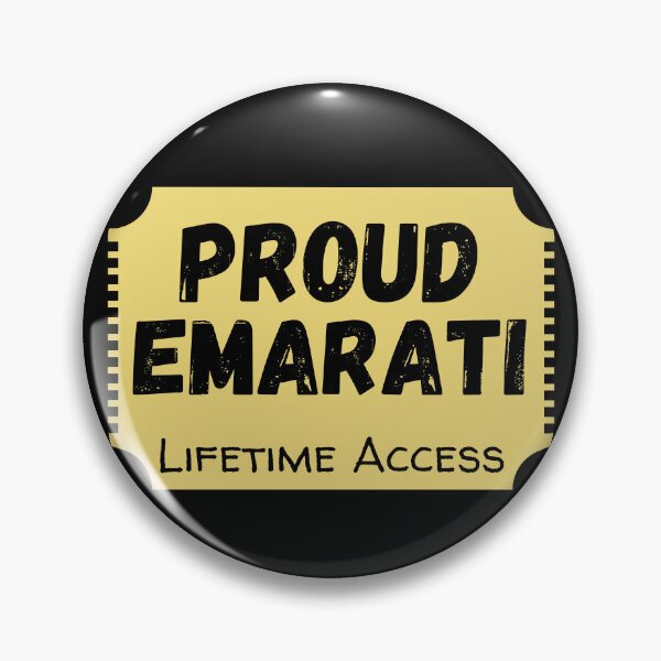 Item preview, Proud Emarati designed and sold by ArabicMerch.