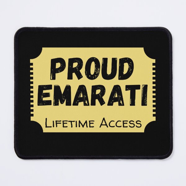 Item preview, Proud Emarati designed and sold by ArabicMerch.