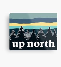 up north Metal Print