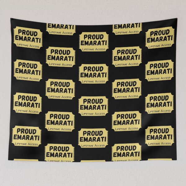 Item preview, Proud Emarati designed and sold by ArabicMerch.
