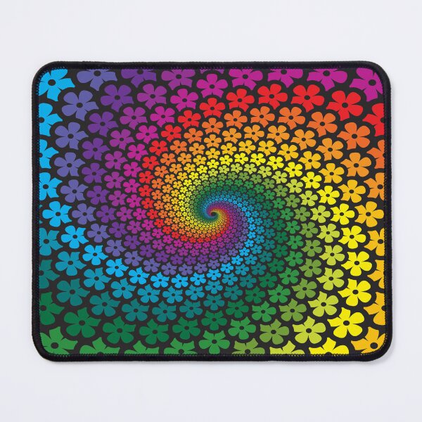 Item preview, Flower spiral colourful flowers designed and sold by RaianasHome.