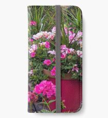 Stop and Smell the Flowers iPhone Wallet/Case/Skin