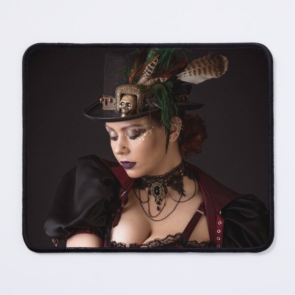 Item preview, Retrato de mujer joven Steampunk designed and sold by FacesStudioUA.