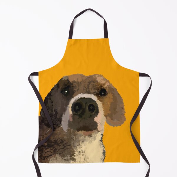 Item preview, Cory Dog the Beagle Mutt with Orange Background designed and sold by FlippinTurtles.