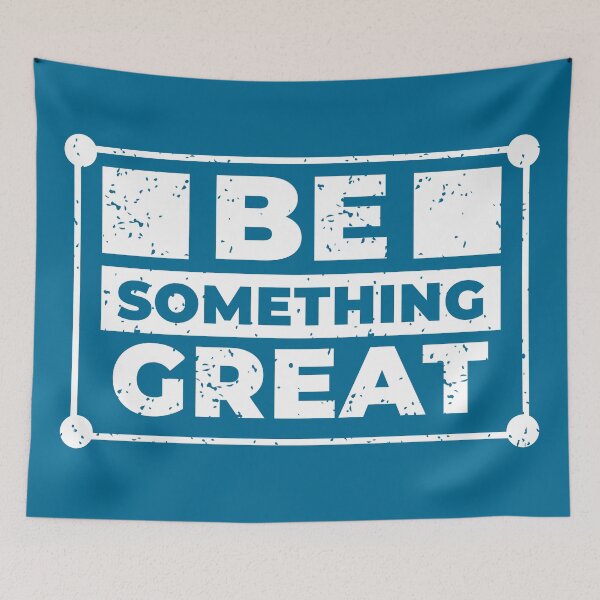 Item preview, Be Something Great - Motivational Quotes  designed and sold by S Cube Design.
