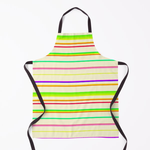 Item preview, Multi color beige line pattern designed and sold by lausn.