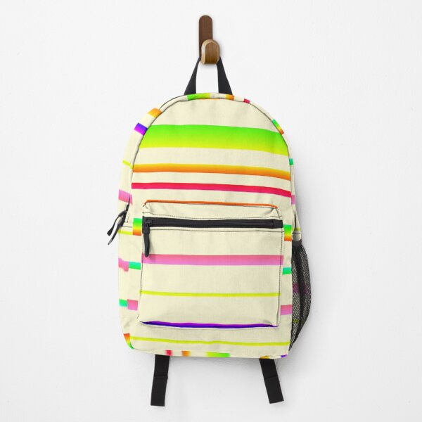 Item preview, Multi color beige line pattern  designed and sold by lausn.