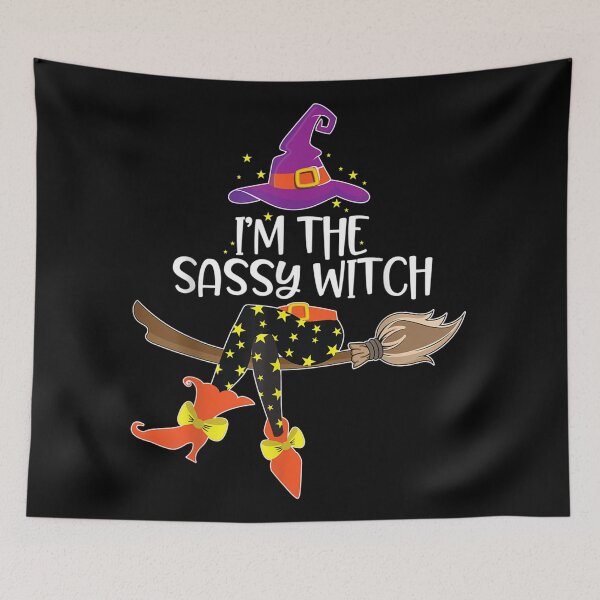 Item preview, Im the Sassy Witch Halloween designed and sold by MUDOUSA.