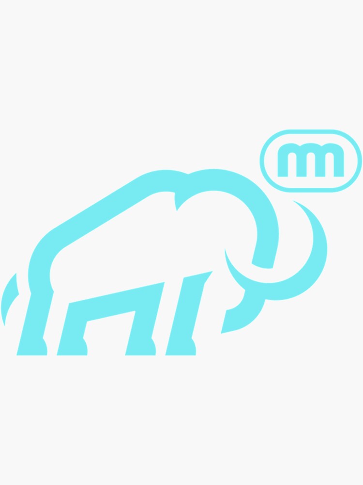 "Mammoth Wvh " Sticker for Sale by PamPan2 Redbubble