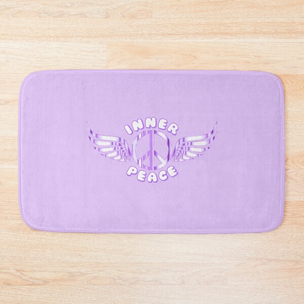 Item preview, Inner Peace Angel Wings Peace Symbol Purple designed and sold by everything4eva.