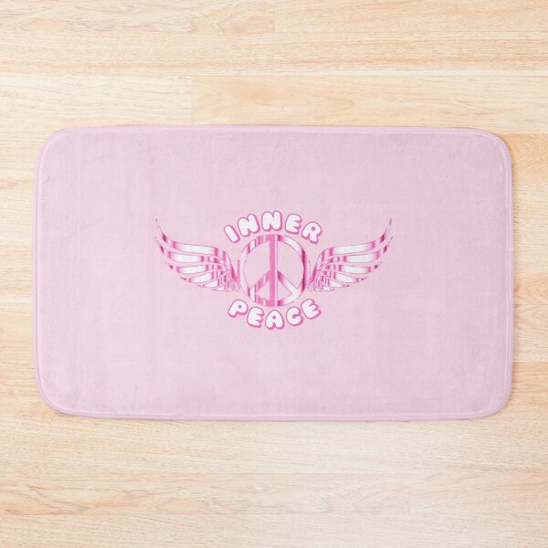 Item preview, Inner Peace Angel Wings Peace Symbol Pink designed and sold by everything4eva.
