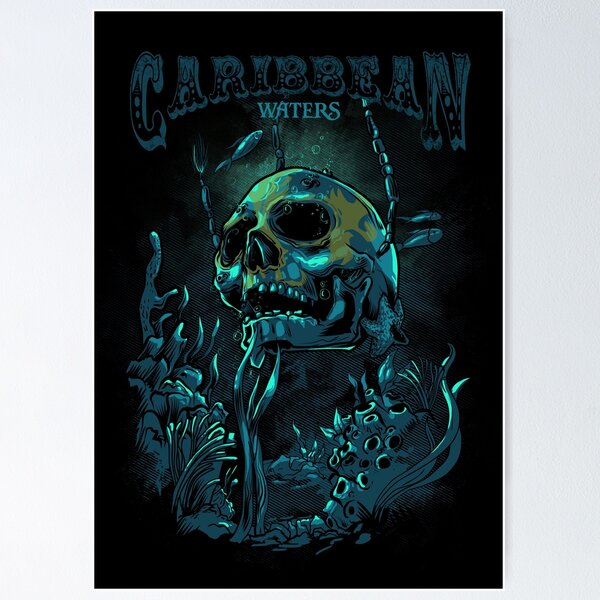 Item preview, Caribbean Waters designed and sold by Gleydson Barboza.