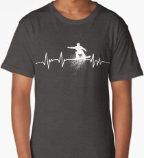 Heartbeat Snowboarding Long T-Shirt