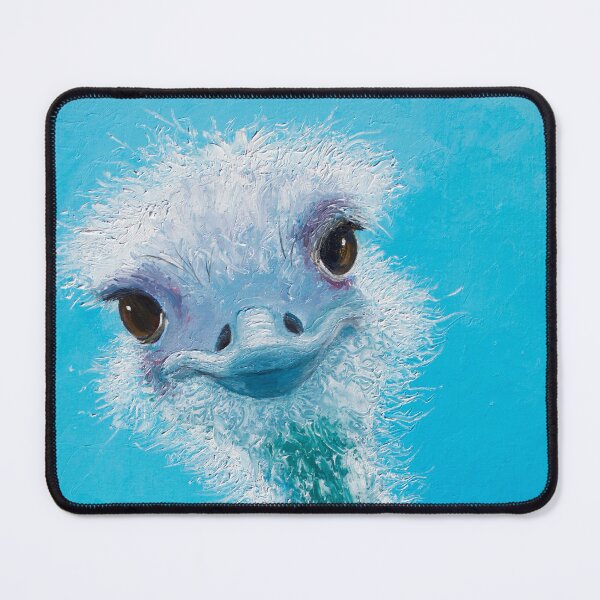 Item preview, Square Ostrich painting designed and sold by MatsonArtDesign.