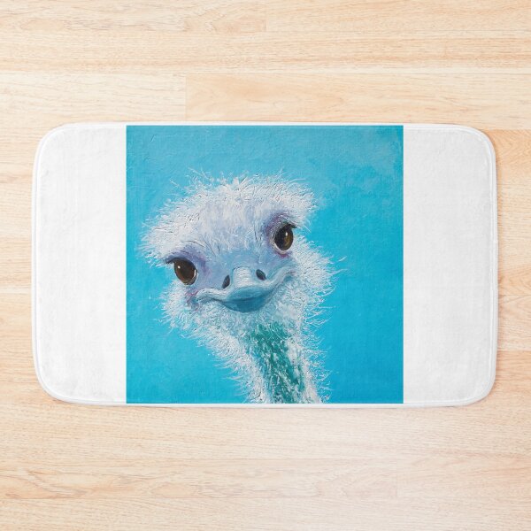 Item preview, Square Ostrich painting designed and sold by MatsonArtDesign.