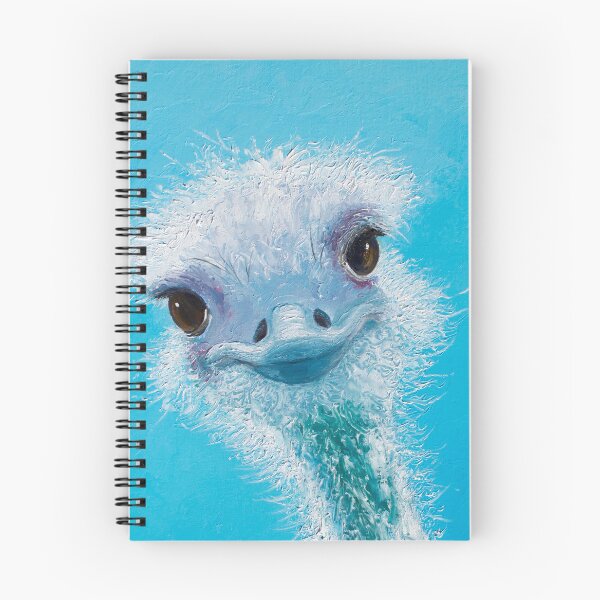 Item preview, Square Ostrich painting designed and sold by MatsonArtDesign.