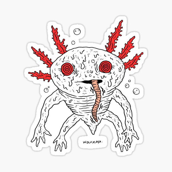 Axylotl Sticker