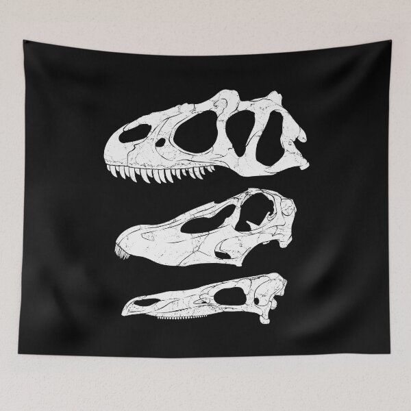 Item preview, Allosaurus Diplodocus Stegosaurus fossil designed and sold by NicGrayGraphic.