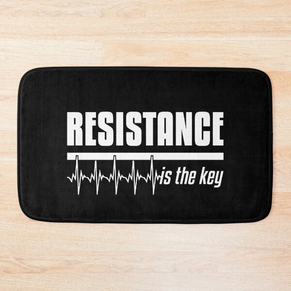 Item preview, Resistance is the key for motivational mindset designed and sold by TheLuckyShirts.