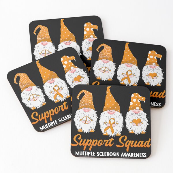 Item preview, Gnome Support Squad Ribbon Multiple Sclerosis Awareness designed and sold by EmilieWebeEW.