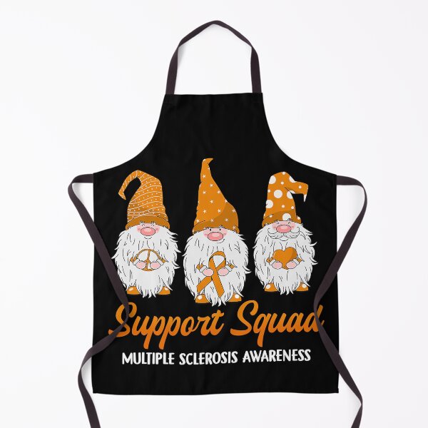 Item preview, Gnome Support Squad Ribbon Multiple Sclerosis Awareness designed and sold by EmilieWebeEW.