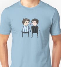 Jack And Ianto Chibis Unisex T-Shirt