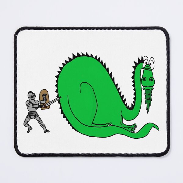 Item preview, Goofy Dragon and a Knight designed and sold by imphavok.