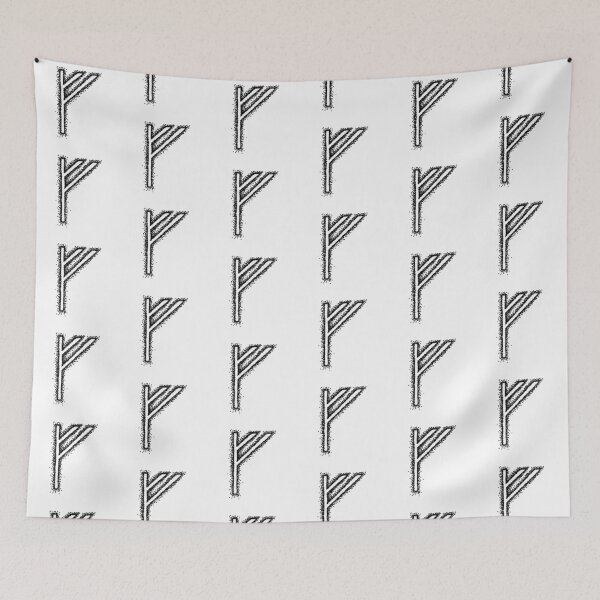 Item preview, Rune Fehu - Black designed and sold by Ross Jones.