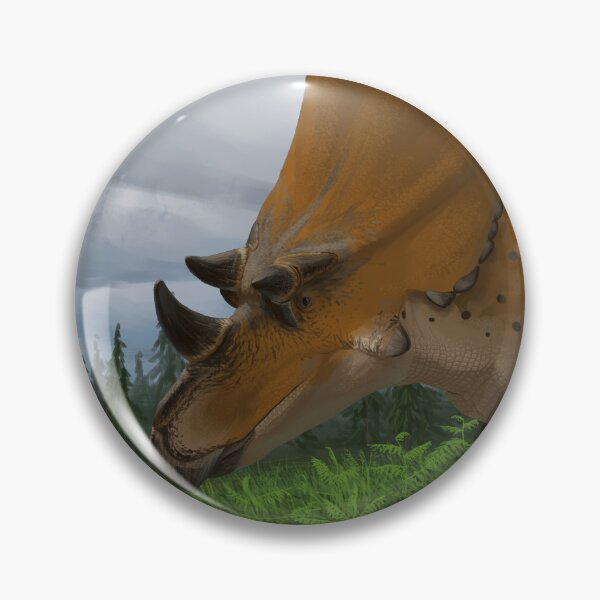 Item preview, Chasmosaurus belli in forest designed and sold by Batavotyrannus.