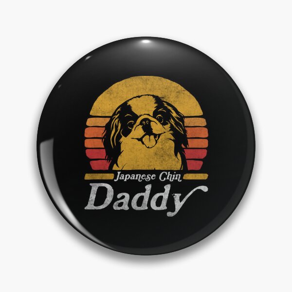Item preview, Retro Vintage Japanese Chin Daddy designed and sold by More Cute Dogs.