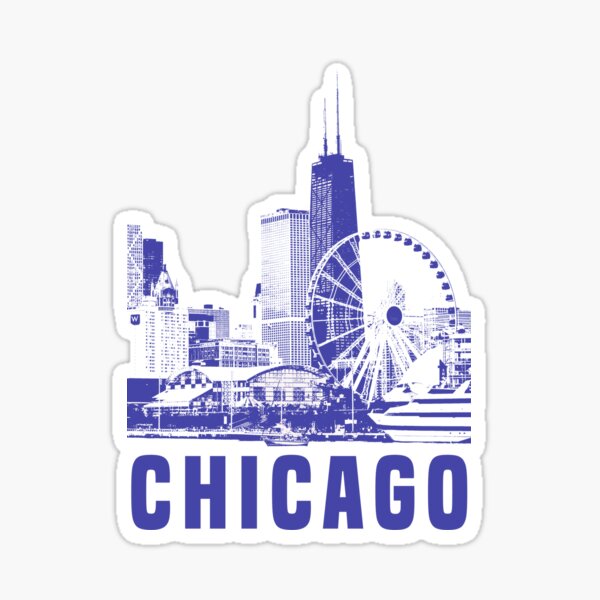 Item preview, Chicago Skyline designed and sold by denvector.