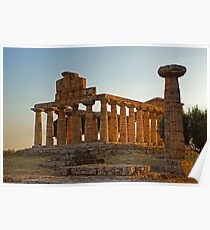 Greek Ancient Ruins (Temple) Poster