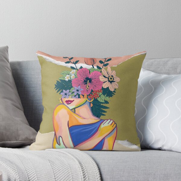Item preview, Flower Girl portrait designed and sold by TypeWrite.