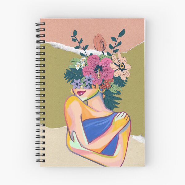 Item preview, Retrato de niña de las flores designed and sold by TypeWrite.