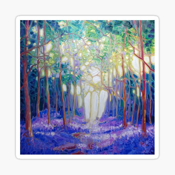 Bluebell wood Sticker