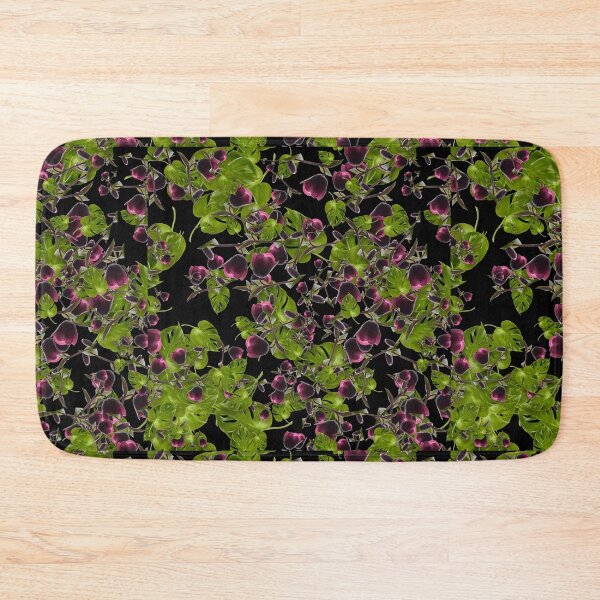 Item preview, Hellebores and Monsteria Pattern designed and sold by Dreamscape Eclectic .